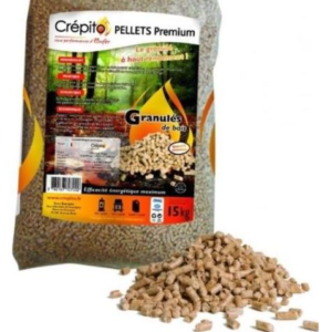 crepito wood pellets (pallet of 72 bags 1080kg)