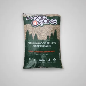 wood & sons premium softwood pellets 20lb bags (1 ton)